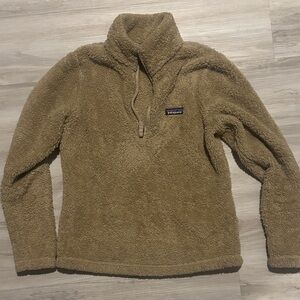 Patagonia Women's Cozy Brown Fleece Turtleneck